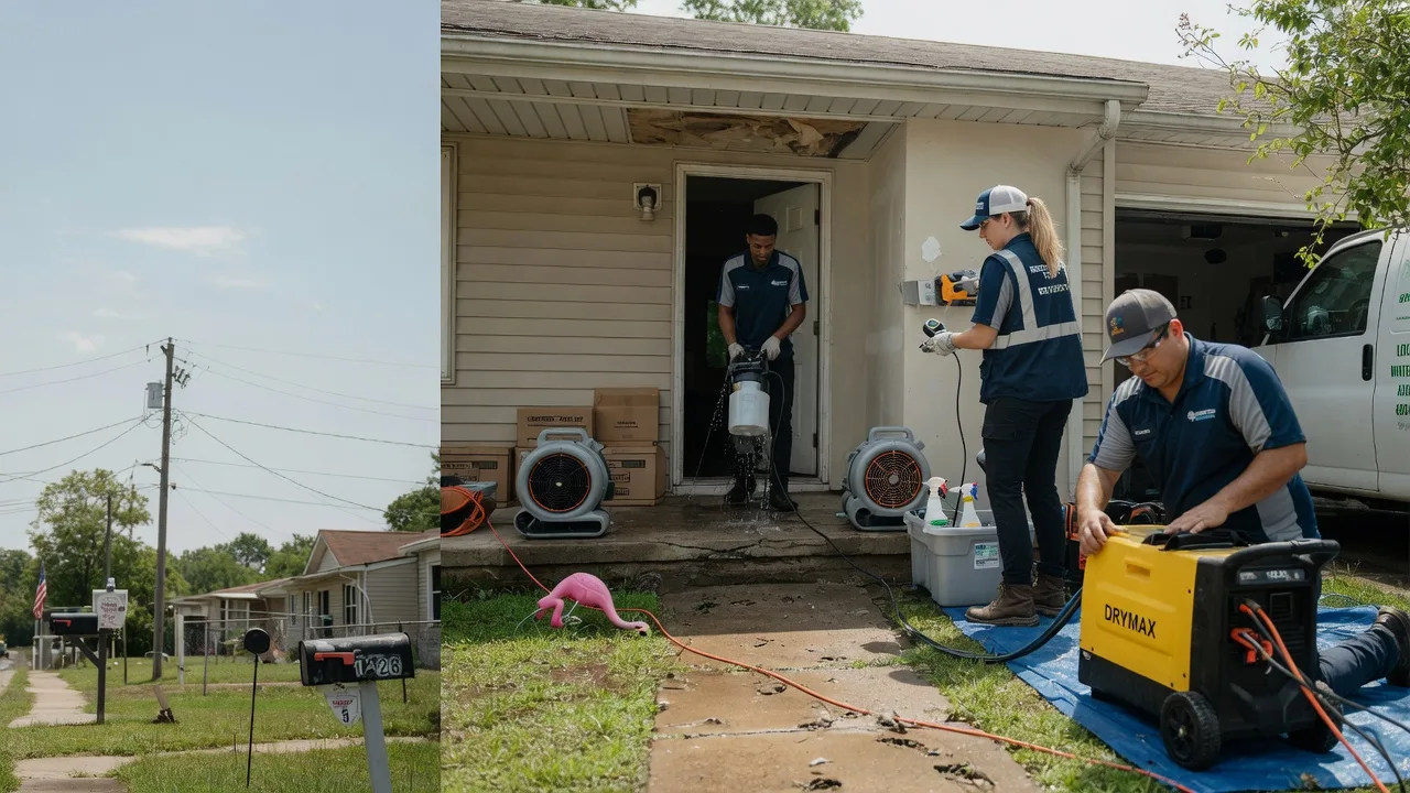 Storm Damage Water Removal in Dresden, TN near me